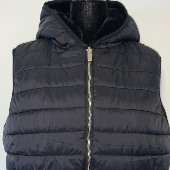 🆕Buffalo David Bitton Faux Fur Reversible Vest - Picture 8 of 11